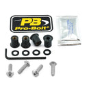 Aluminium Screen Bolt Kit Silver For Kawasaki EX 300 2013-2016