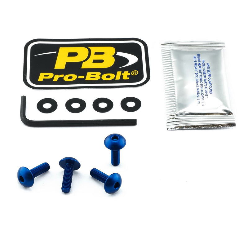 Aluminium Screen Bolt Kit Blue For Kawasaki Z 1000 ABS 2017-2020