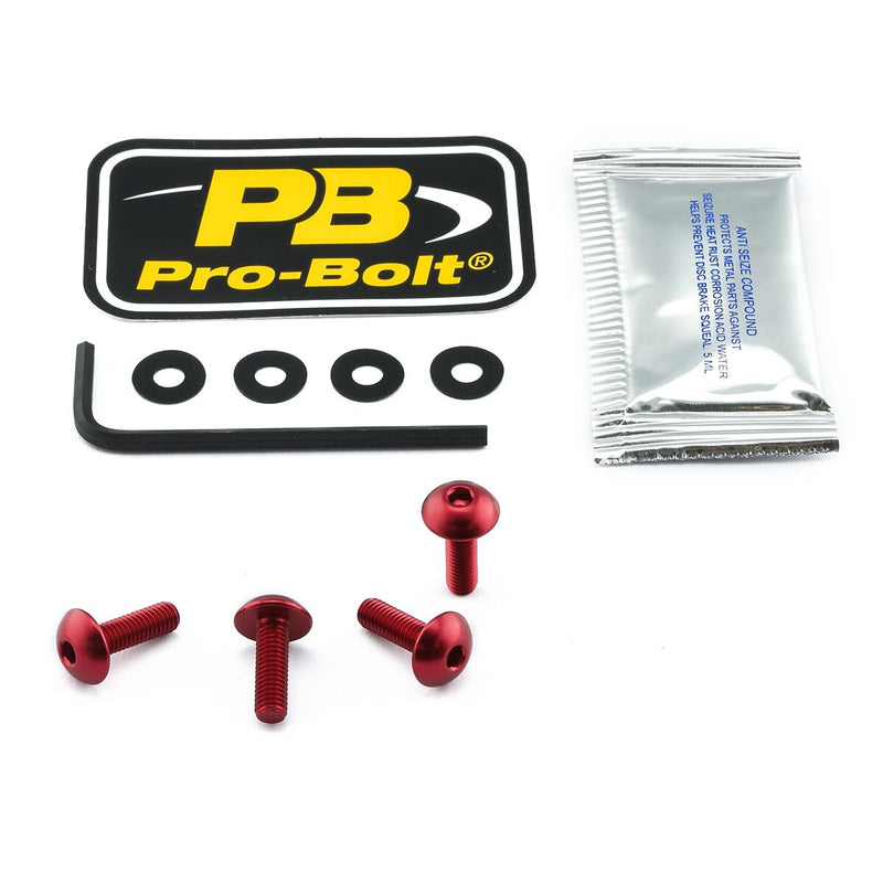Aluminium Screen Bolt Kit Red For Kawasaki Z 1000 ABS 2017-2020