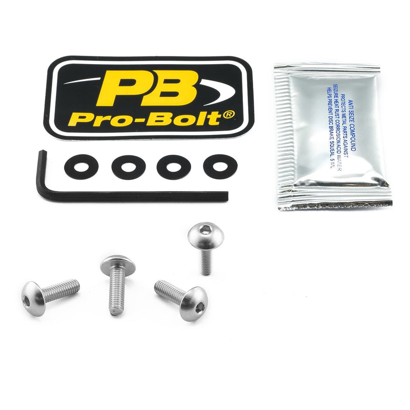 Aluminium Screen Bolt Kit Silver For Kawasaki Z 1000 ABS 2017-2020