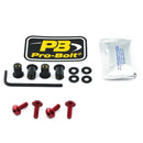 Aluminium Screen Bolt Kit Red For Aprilia PEGASO 650 FACTORY 2007
