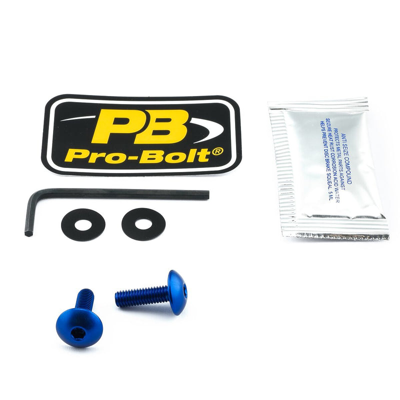 Aluminium Screen Bolt Kit Blue For Yamaha MT-03 ABS 2016-2022