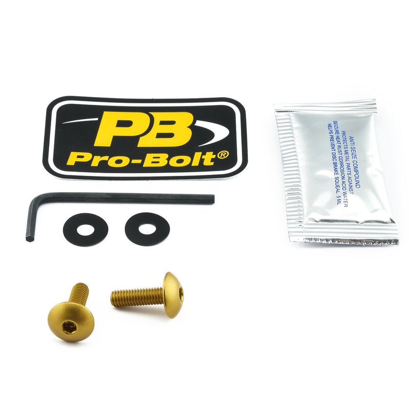 Aluminium Screen Bolt Kit Gold For Yamaha MT-03 ABS 2016-2022