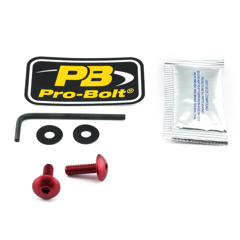 Aluminium Screen Bolt Kit Red For Yamaha MT-03 ABS 2016-2022