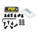 Aluminium Screen Bolt Kit Black For BMW F 800 GS 2008-2012