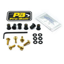Aluminium Screen Bolt Kit Gold For BMW F 800 GS 2008-2012