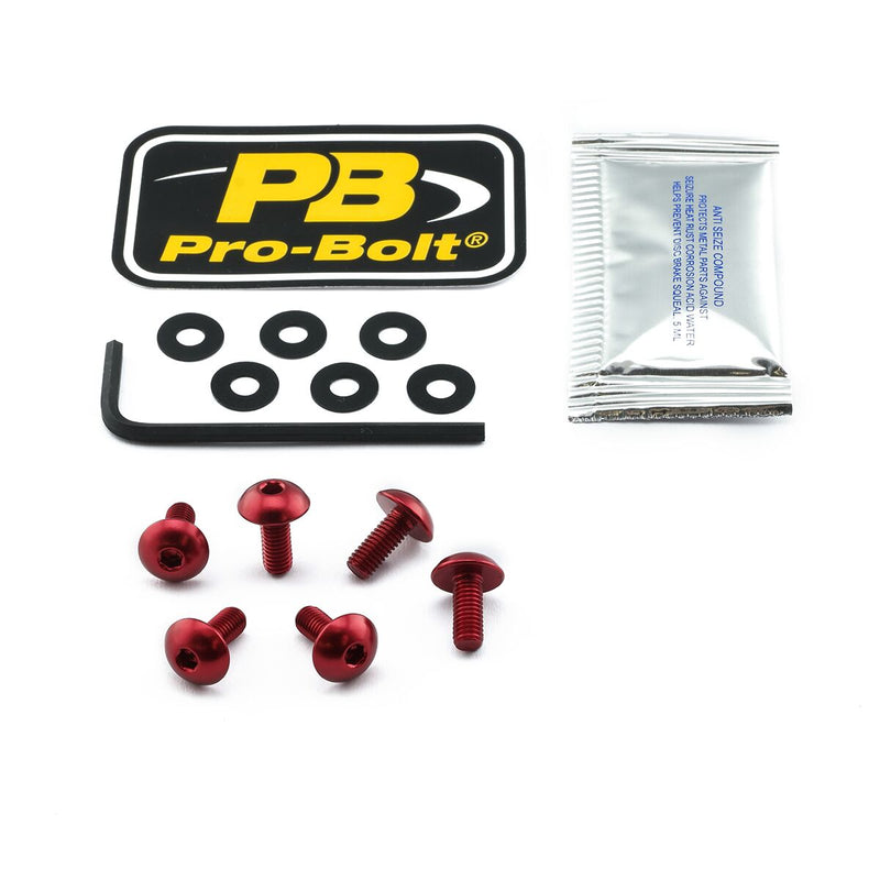 Aluminium Screen Bolt Kit Red For BMW R 1250 GS ABS 2019-2024