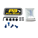 Aluminium Screen Bolt Kit Blue For Aprilia RS4 125 2011-2016