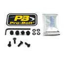Aluminium Screen Bolt Kit Black For Aprilia RS4 125 2011-2016