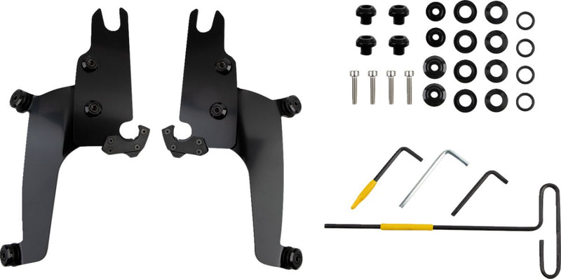 Sportshield Trigger-Lock Mounting Kit Black For Indian CHIEF 111 ABS 2022-2024