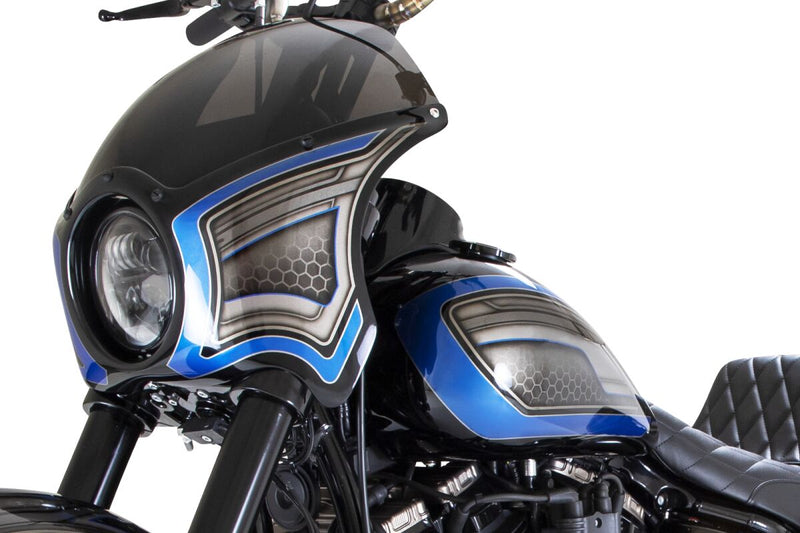 Ness® Original Fairing Kit Black For Harley Davidson FXE 1200