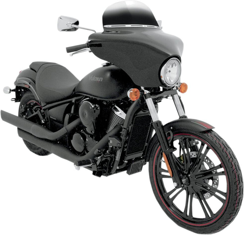 Batwing Fairing Black For Kawasaki VN 900 2007-2025 - 43 CM