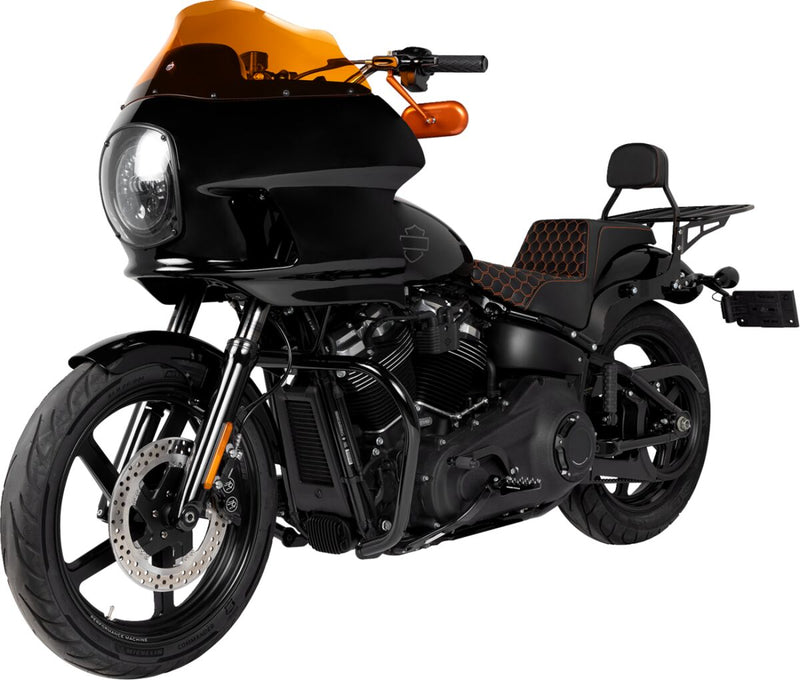 FXRP-Style Fairing Kit Black / Powder-Coated / Primed / White For Harley Davidson FXBB 1750 ABS 2018-2020