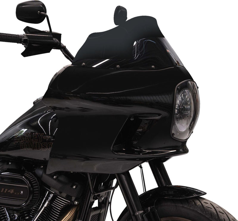 FXRP-Style Fairing Kit Black / Powder-Coated / Primed / White For Harley Davidson FXBB 1750 ABS 2018-2020