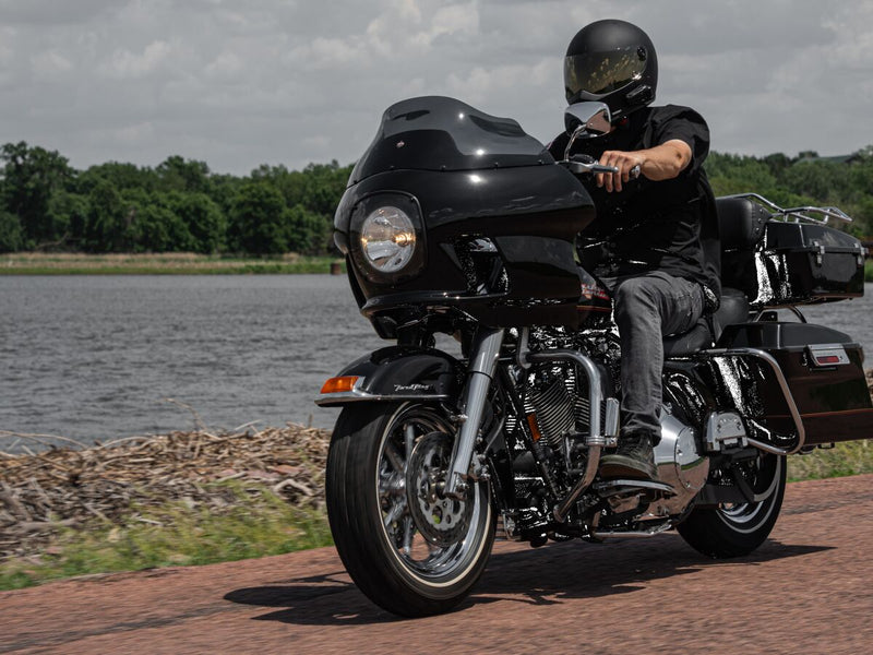 FXRP-Style Fairing Kit Black / Powder-Coated / Primed / White For Harley Davidson FXR 1340 1986-1994