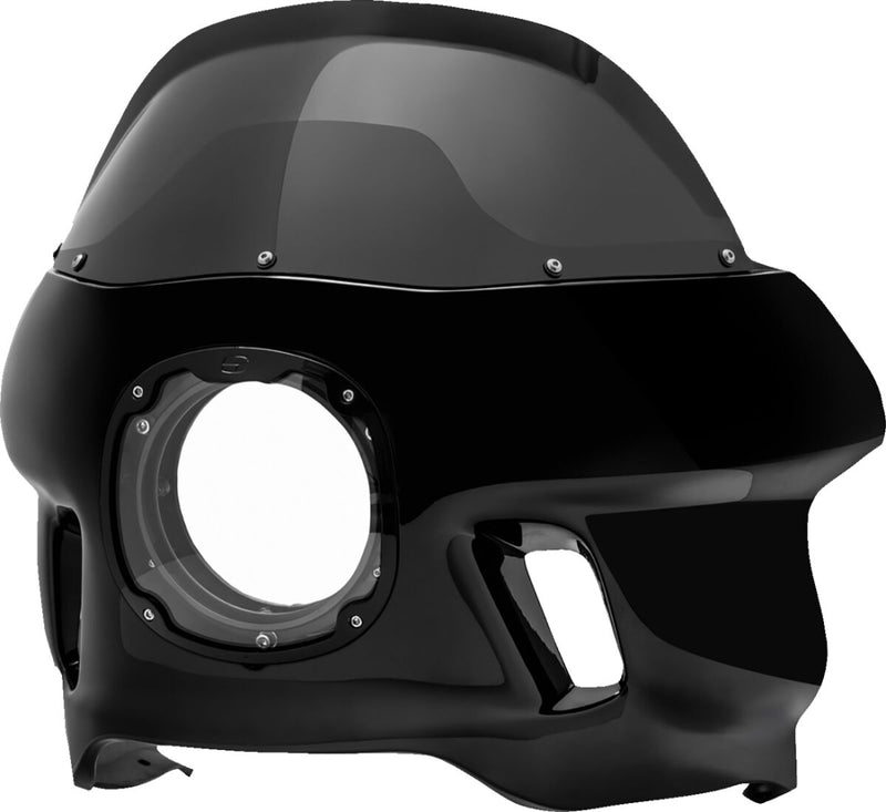 S-RT Mini Fairing Black / Gloss For Harley Davidson FLD 1690