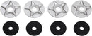 Star Washer Chrome For Can AM (BRP) SPYDER 1330 F3 2015-2023