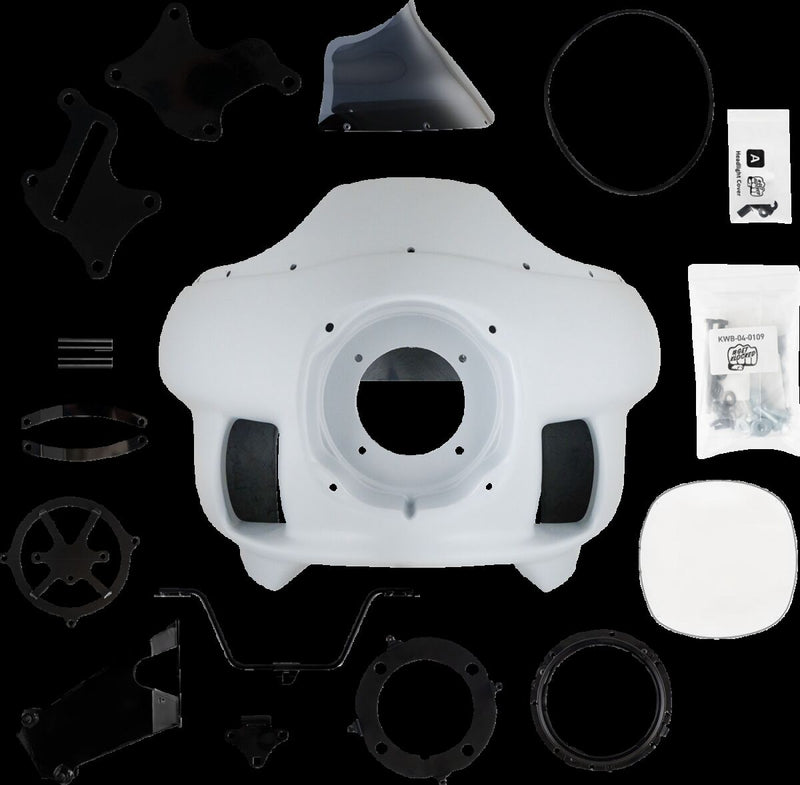 FXRP-Style Fairing Kit Black / Powder-Coated / Primed / White For Indian CHIEF 111 ABS 2022-2025