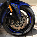 3D Motorcycle Stickers - Wheels For Kymco Xciting 400i 2019>2020