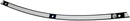 Windscreen Trim Black / Chrome / Gloss For Harley Davidson FLHR 1340 1998-1998