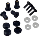 Windshield Well Nut Kit Black