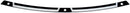 Flare Series Windshield Trim Black / Chrome For Harley Davidson FLHT 1750 ABS 2020-2022