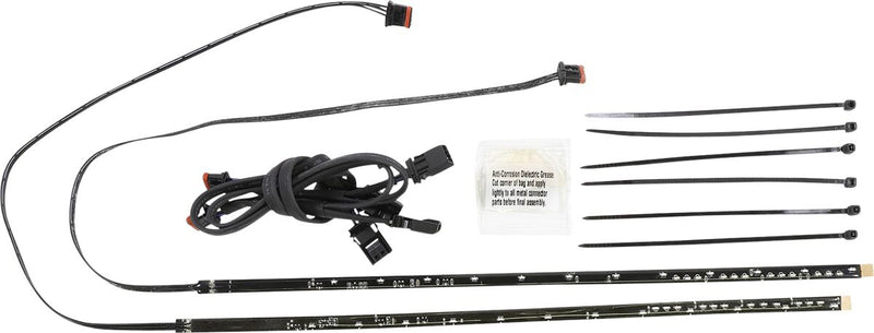 Bat Blades Fairing Trim Black For Harley Davidson FLH 1868 ABS 2021