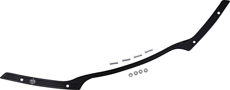 Flare Series Windshield Trim Black For Harley Davidson FLTRK 1868 ABS 2020-2024