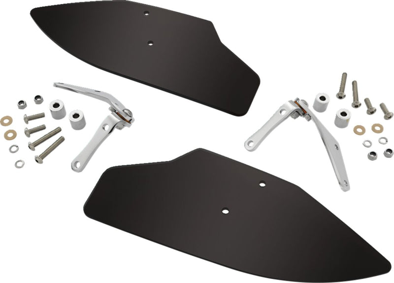 Upper Wind Deflectors Dark Smoke For Honda GL 1800 ABS 2018-2023 - 25 CM