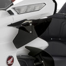 Upper Wind Deflectors Dark Smoke For Honda GL 1800 ABS 2018-2023 - 25 CM