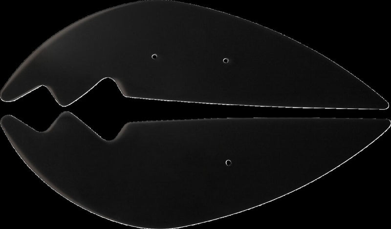 Aeroflo Lower Wind Deflectors Black For Honda GL 1800 ABS 2018-2023