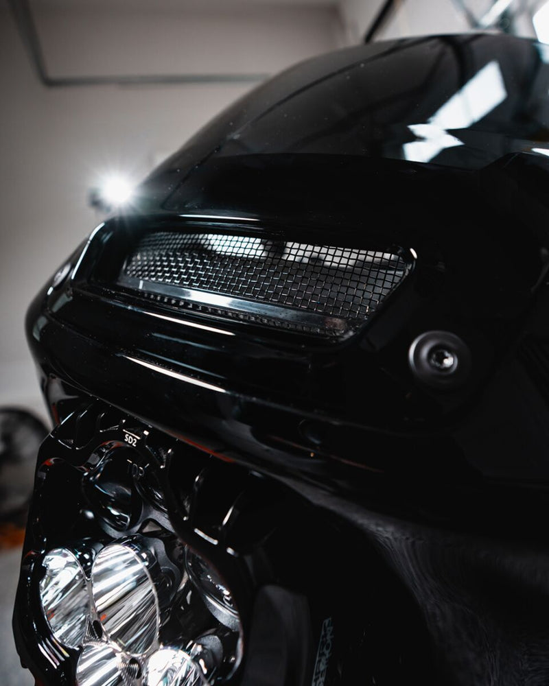 Fairing Vent Insert Black For Harley Davidson FXLRST 1923 ABS 2022-2024