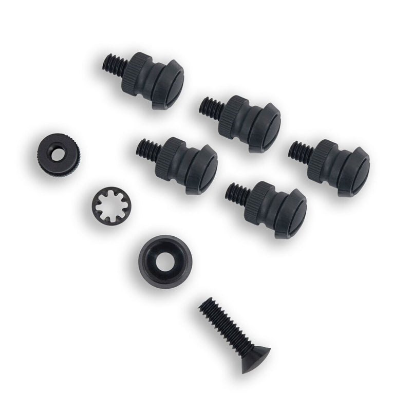 Road Warrior Windshield Screw Set Black