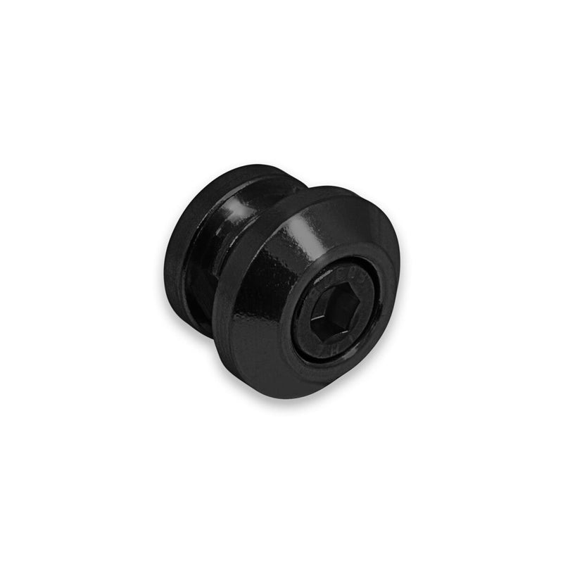 2 Part Plate Connector Assembly Black