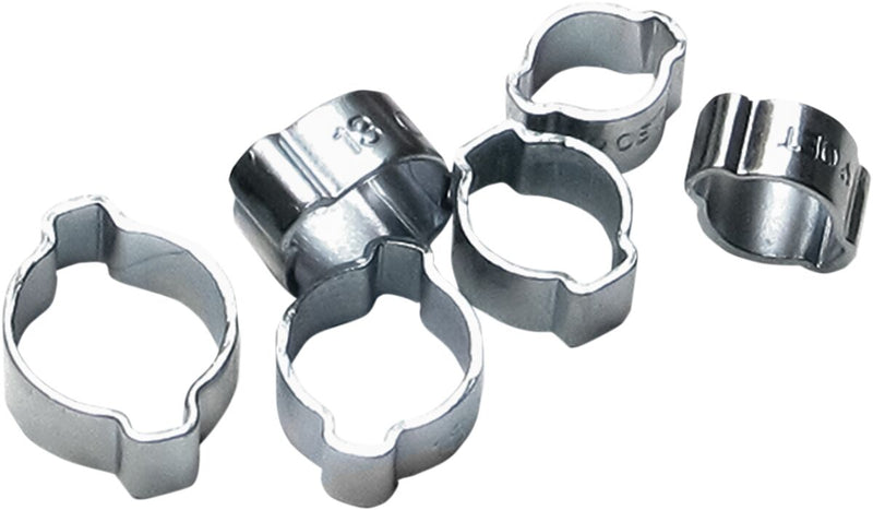 O-Clips Polished / Silver - 7/16 Inch