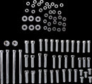Side Cover Bolt Kit Chrome / Polished / Silver For Harley Davidson FLD 1690 ABS 2012-2016