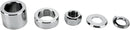Axle Spacer/Nut Kit Chrome / Silver For Harley Davidson FLS 1690 2014-2017