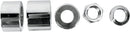 Axle Spacer/Nut Kit Chrome / Silver For Harley Davidson FXCW 1584 2008-2009
