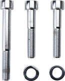 Caliper Mounting Bolt Kit Chrome / Silver For Harley Davidson FLD 1690 ABS 2012-2016