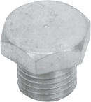 Drain Plug Cadmium Plated / Silver - 3/8 Inch-24