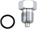 Drain Plug Chrome / Silver For Harley Davidson FLD 1690 2012-2013 - 1/2 Inch-20
