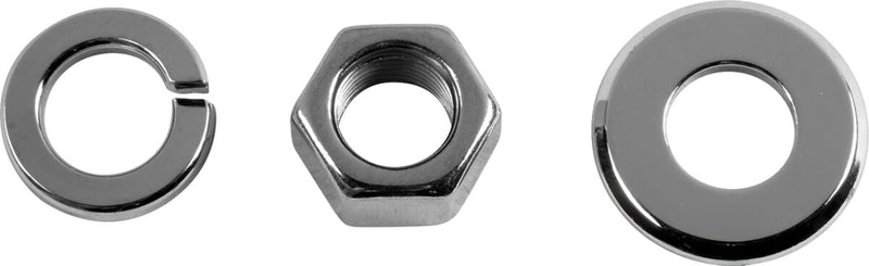 Axle Nut Kits Chrome / Silver For Harley Davidson FX 1200 1973-1979