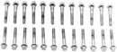 Valve Cover Screw Kit Chrome / Silver For Harley Davidson E 1000 1948-52