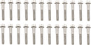 Valve Cover Screw Kit Cadmium Plated / Silver For Harley Davidson E 1000 1948-52