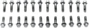 Valve Cover Screw Kit Chrome / Silver For Harley Davidson E 1000 1948-1952