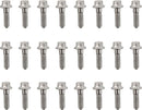 Valve Cover Screw Kit Cadmium Plated / Silver For Harley Davidson E 1000 1948-1952