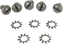 Wheel Hub Outer Screw Kit Parkerized / Silver For Harley Davidson EL 1000 1936-1947