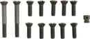 Transmission Top Cover Screw Kit Black / Parkerized For Harley Davidson E 1000 1936-1952