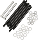 Motor Case Stud Kit Black / Cadmium Plated / Silver For Harley Davidson FL 1200 1970-1977
