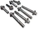 Head Bolt Set Silver / Zinc-Plated For Harley Davidson FLD 1690 2012-2013